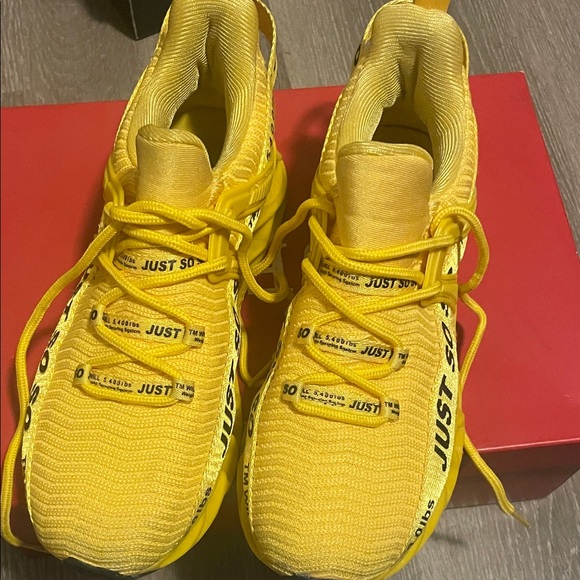 Just So So Other - Vibrant Yellow Kids Sneakers